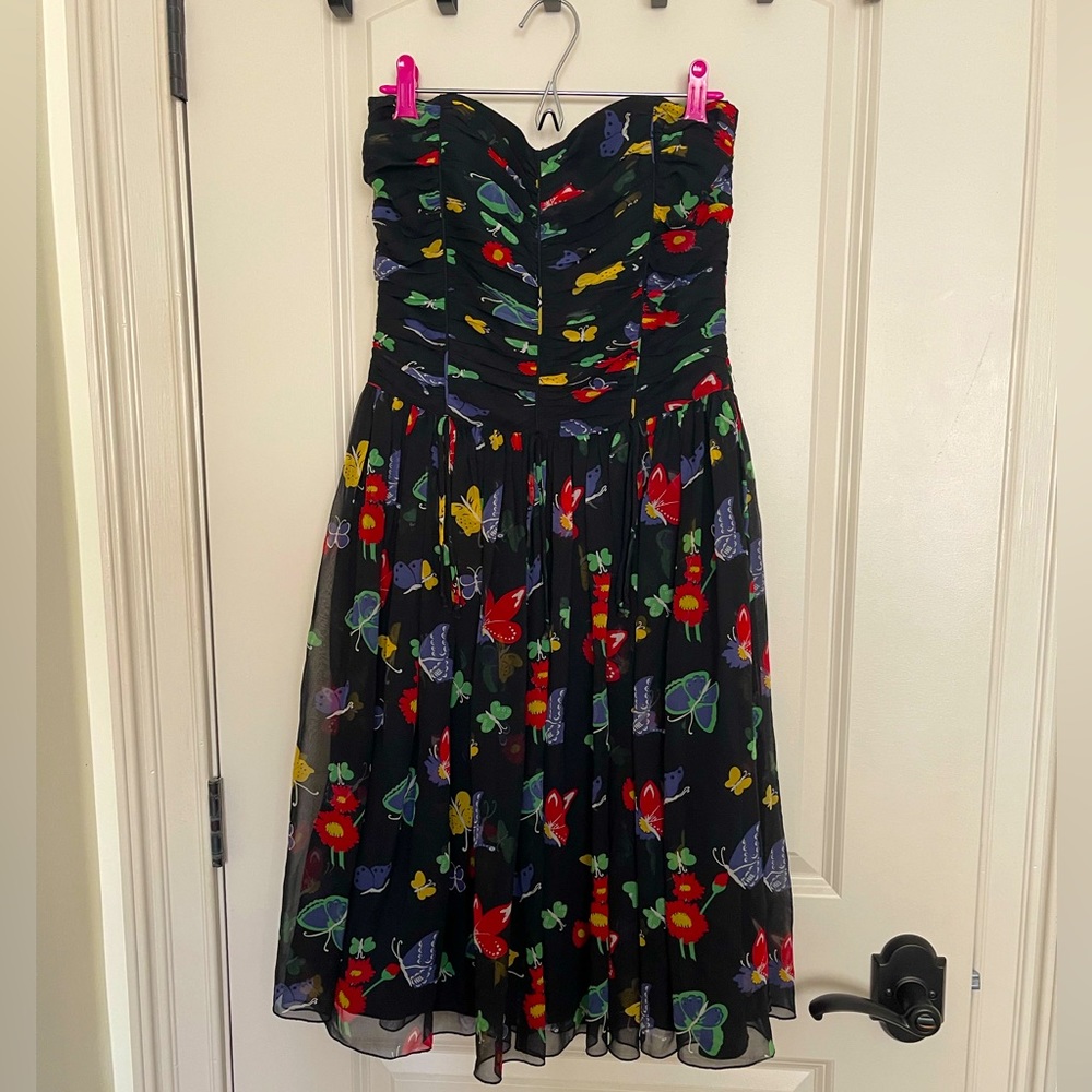 Anna Sui Silk Dress for Anthropologie 🦋